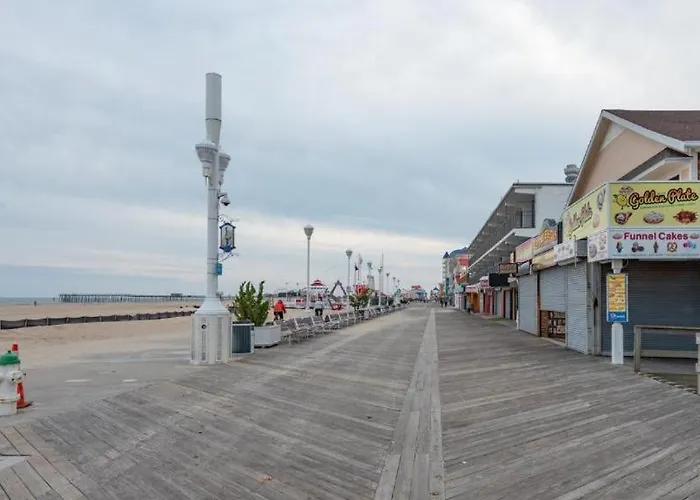 Boardwalk One- W Balcony And Partial Ocean View Ocean City